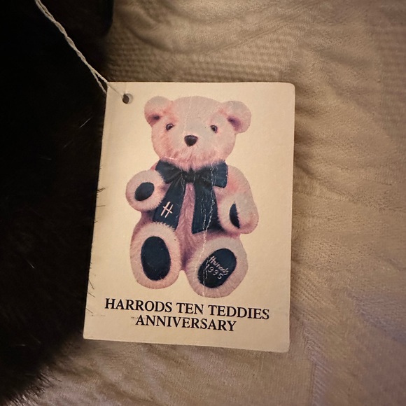 Rare Harrods 1995 Ten Teddies Anniversary Bear - Picture 10 of 12